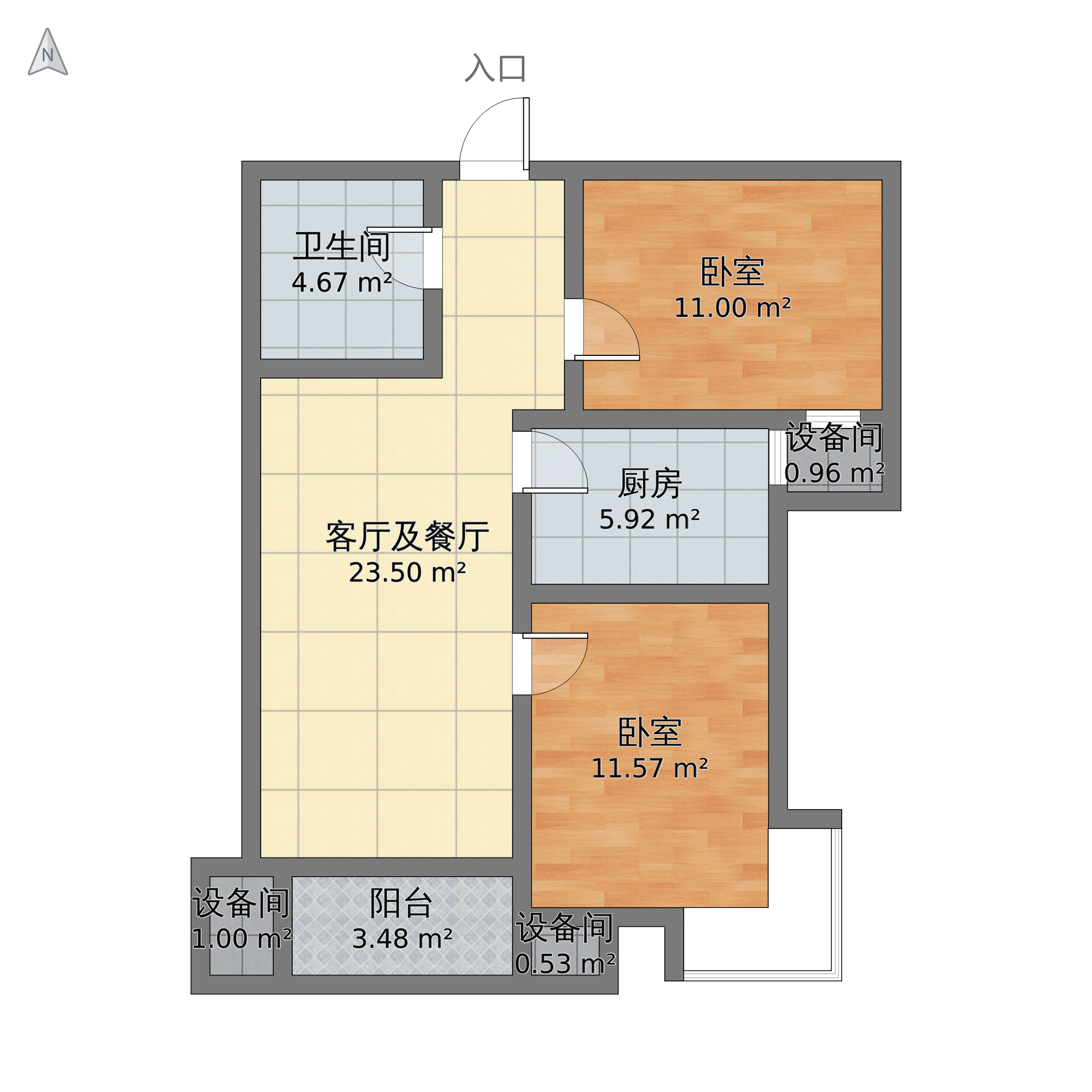 金屋秦皇半岛八区户型图