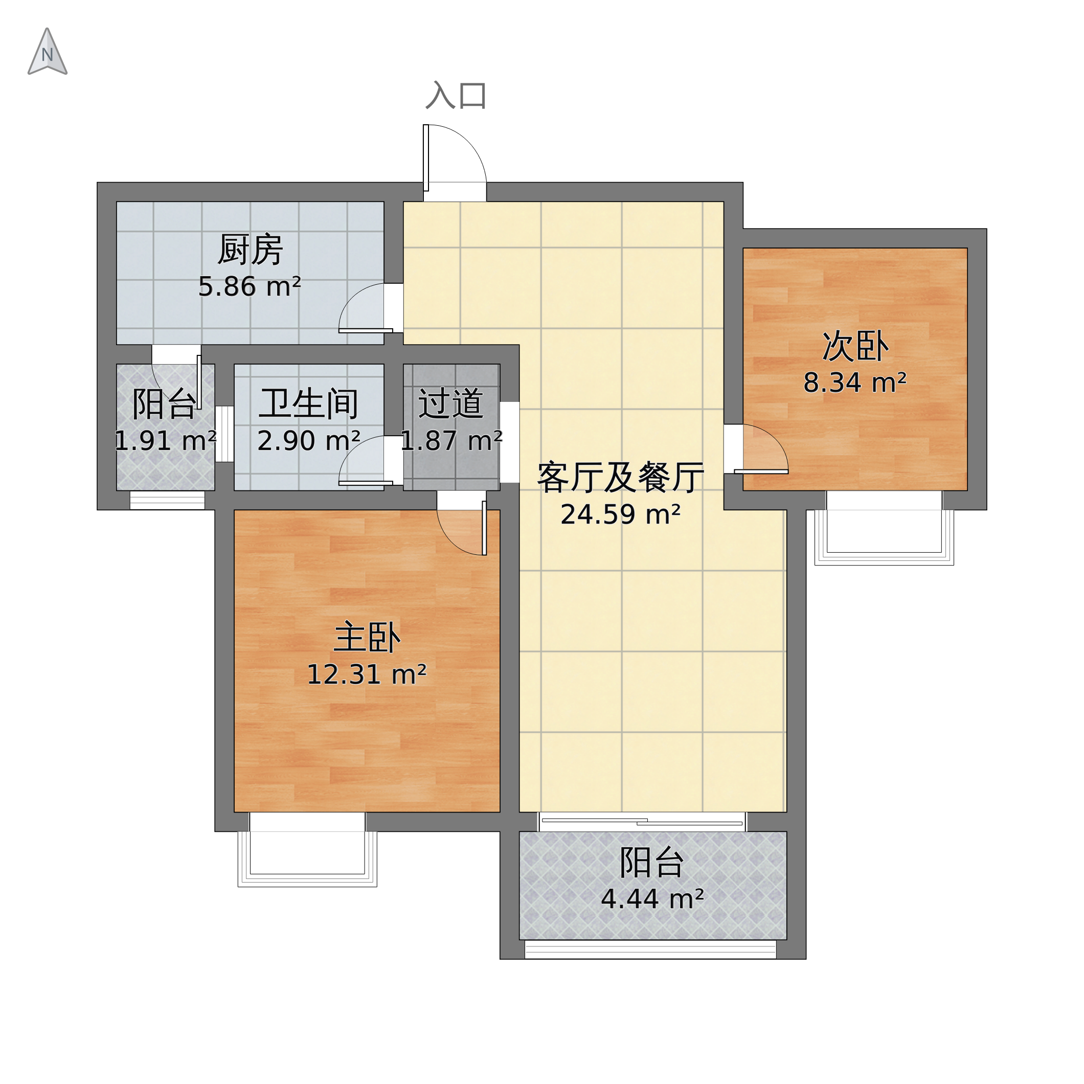 正商华钻户型图