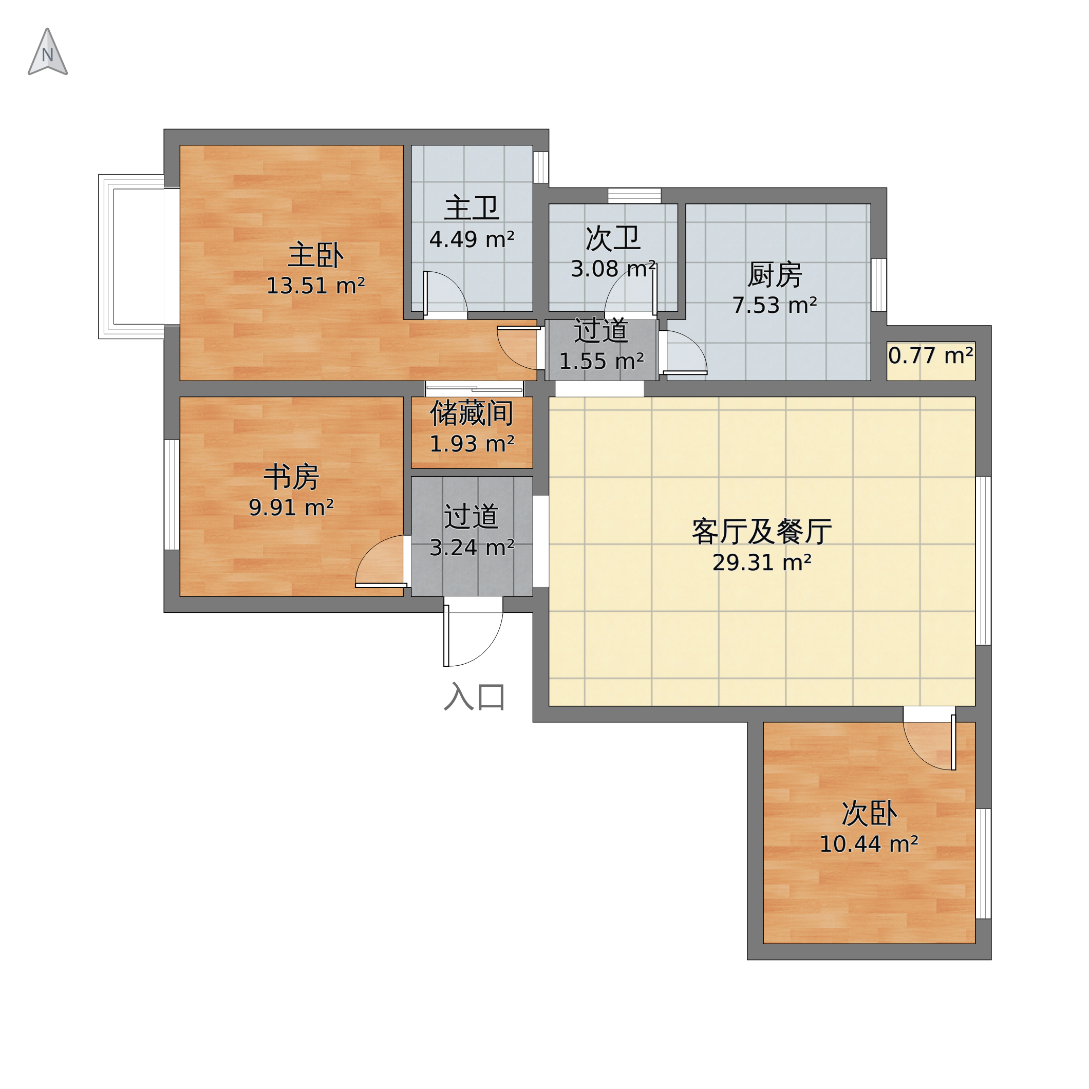 3室2廳2衛