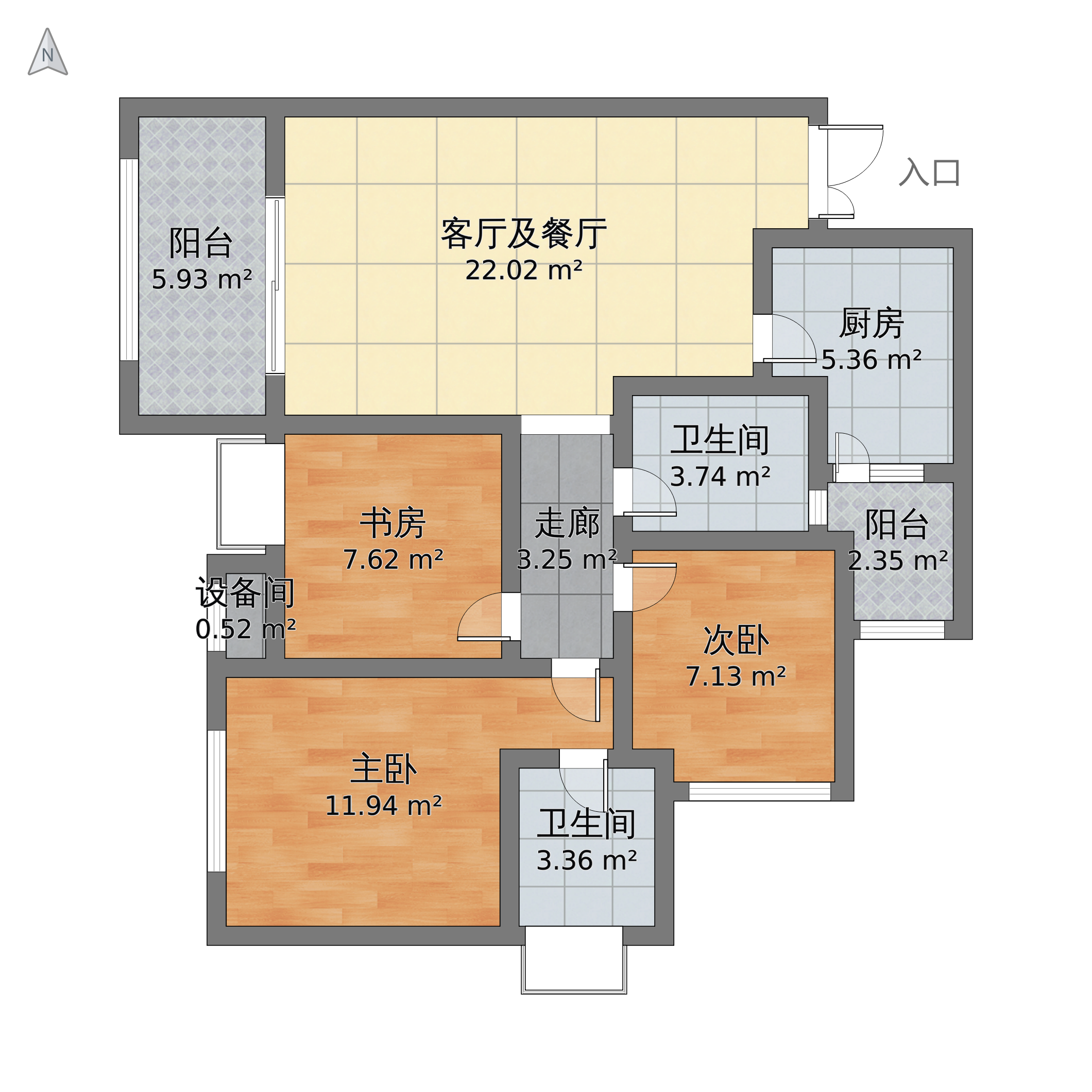 康德国会山户型图