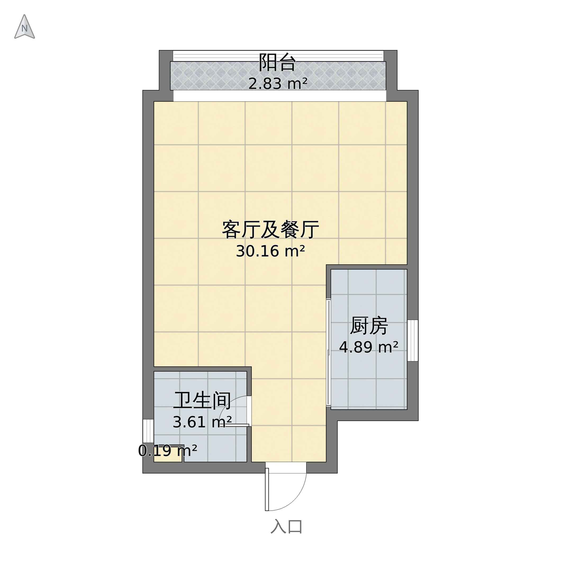 瞰都国际户型图