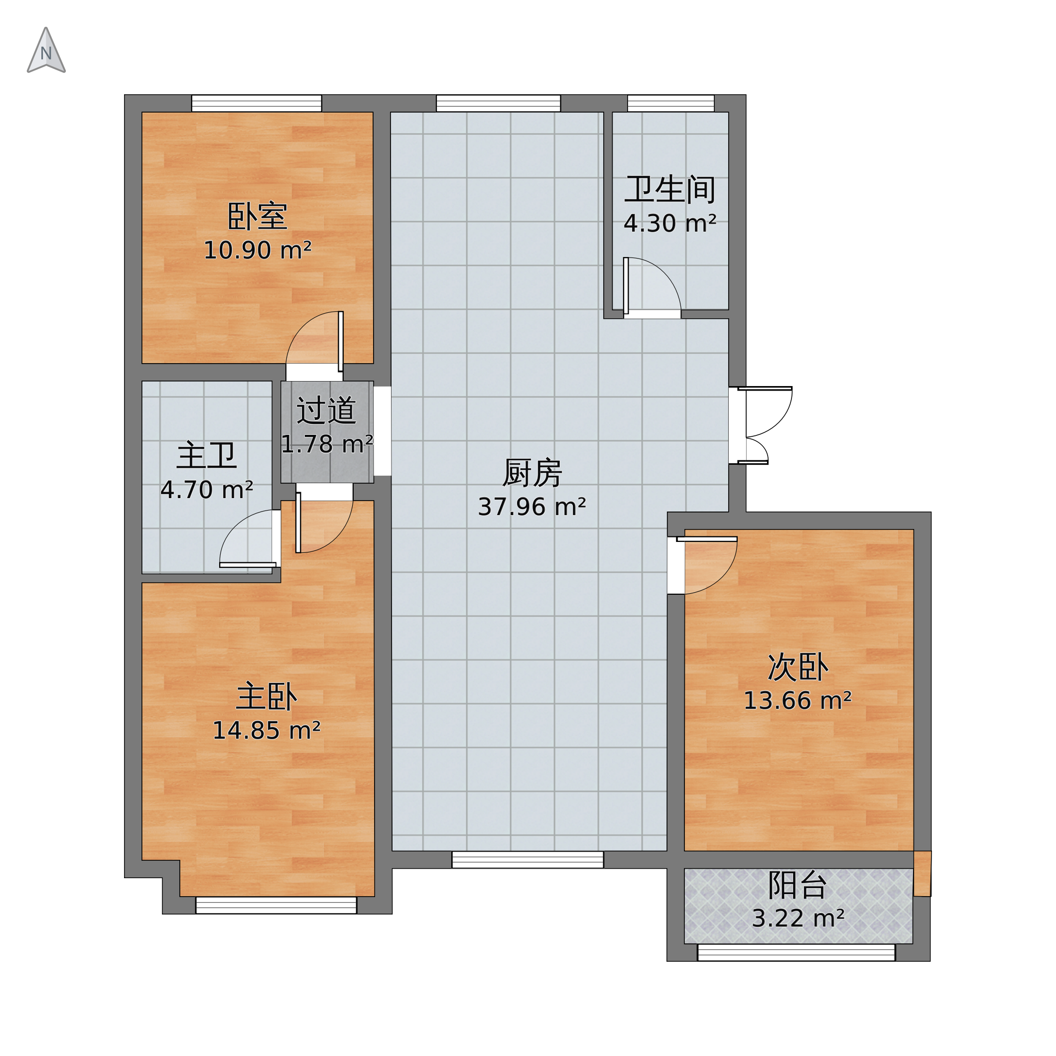 我梦想的家-设计效果图-李涵设计师