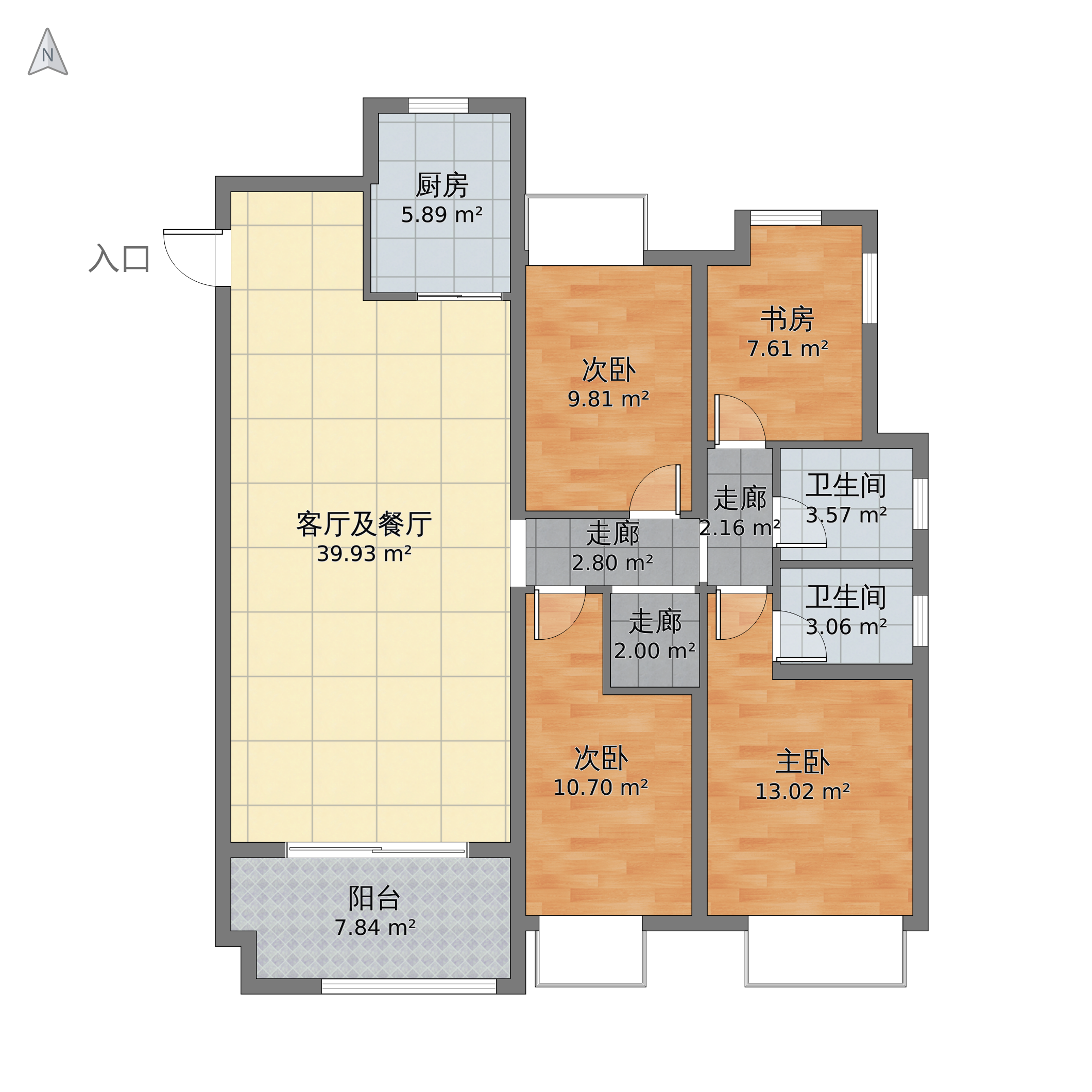 拉菲公馆户型图