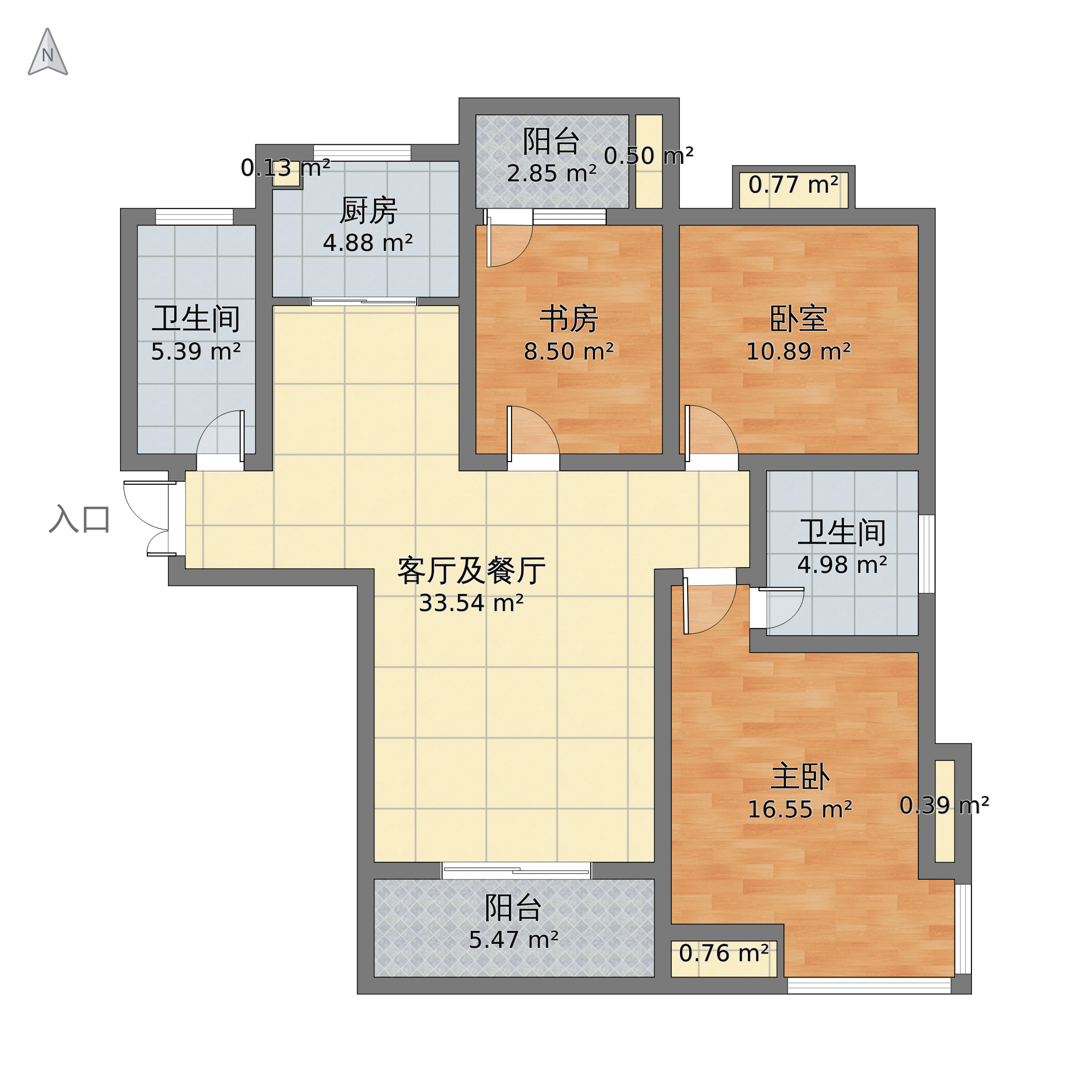 新城文昌花园户型图