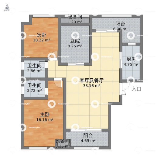 益阳滨江花园户型图 - 小区户型图 -躺平设计家