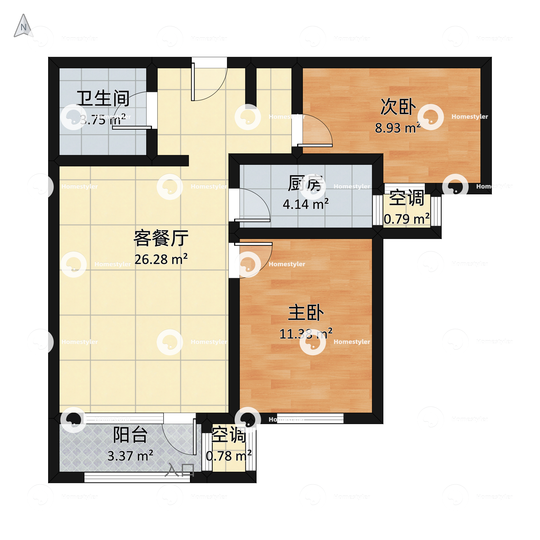 龙冠·冠华苑户型图