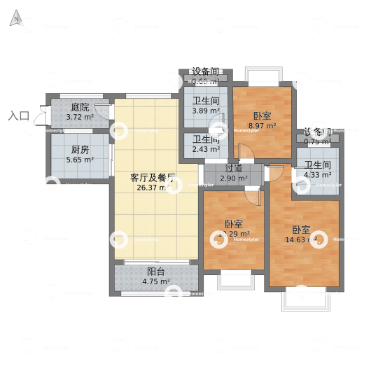 罗源湾滨海新城户型图