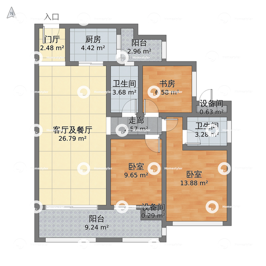 中德英伦联邦户型图