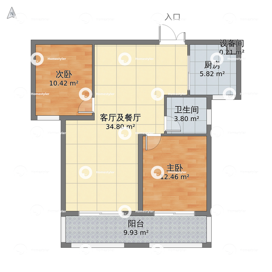 滨河阳光户型图