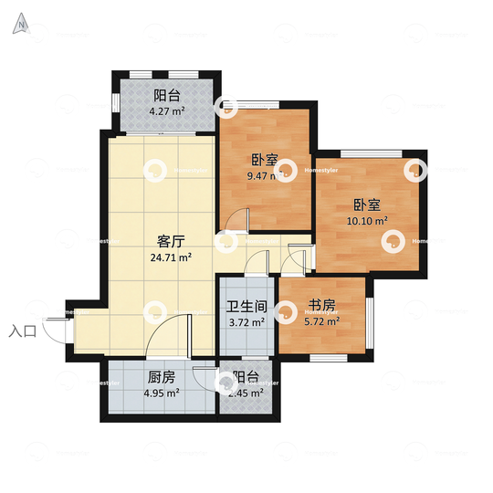 鲁能泰山7号十二街区户型图