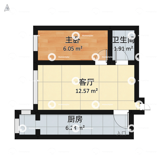 建西苑北里戶型圖