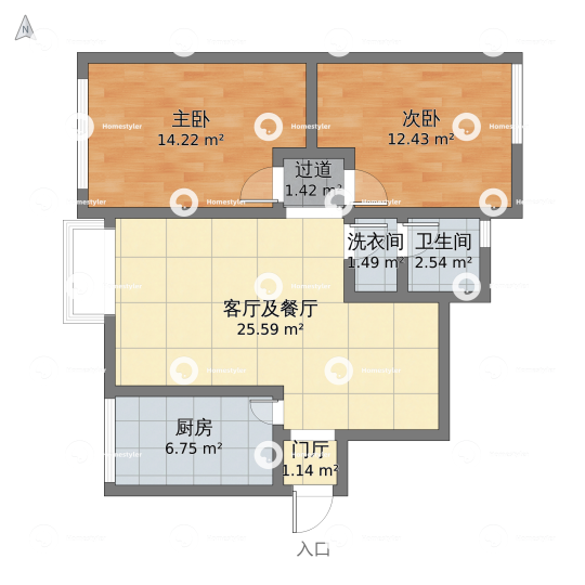 undefined南湖公馆户型图 - 小区户型图 -躺平设计家