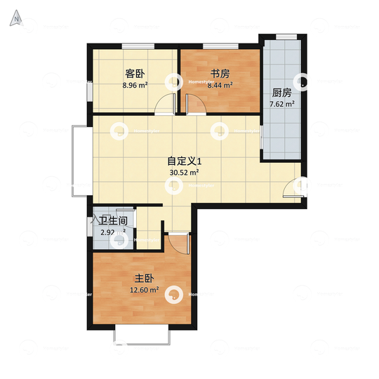 首創·伊林郡戶型圖