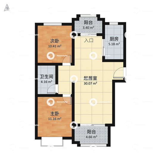 国瑞生态城雅仕苑小区户型图