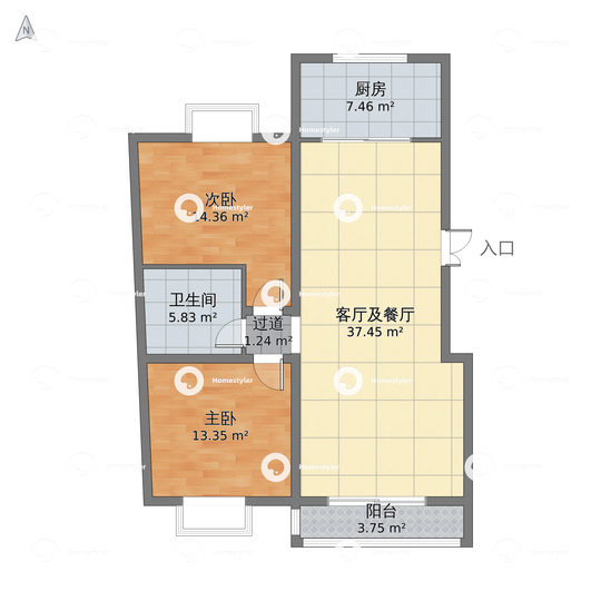 长治潞安.颐龙湾户型图 - 小区户型图 -躺平设计家