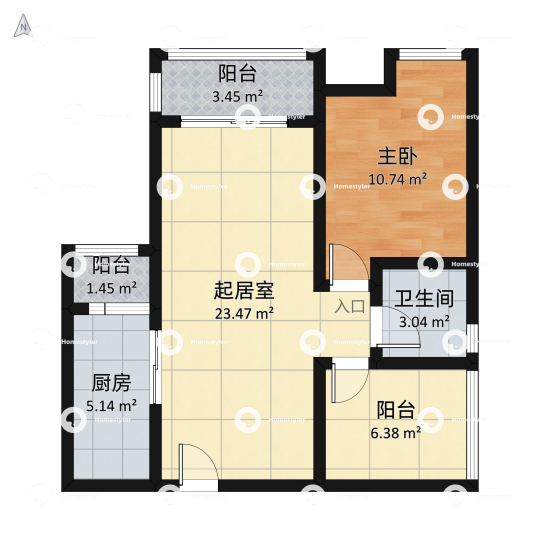 成都市 保利城户型图 小区户型图-躺平设计家