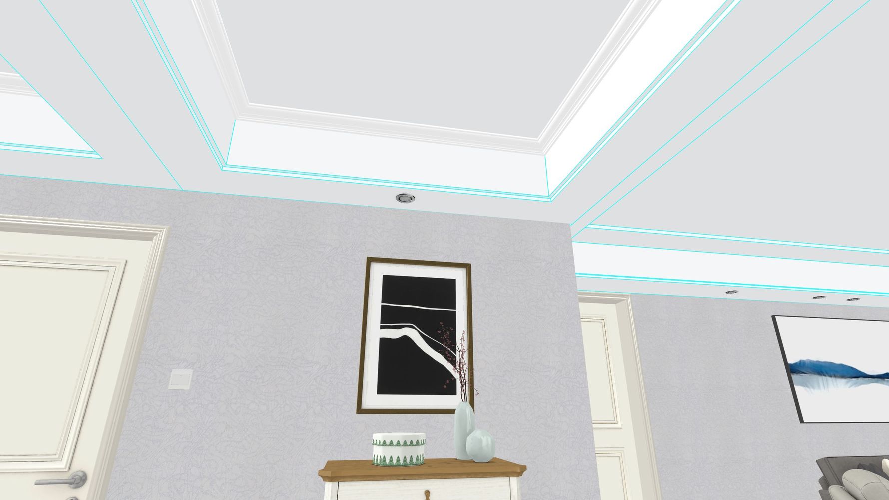 其它风格三室一厅装修设计效果图