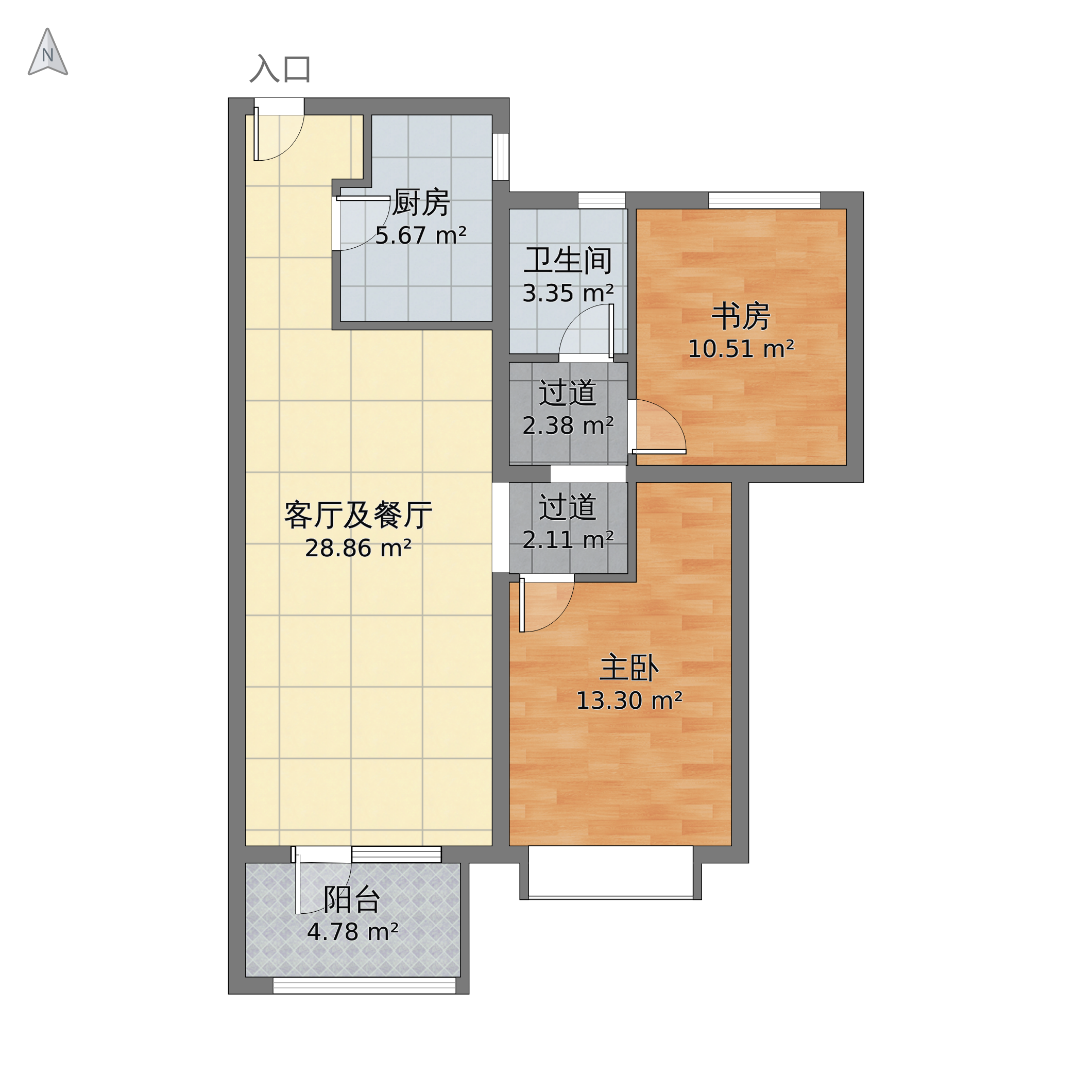 桂林华润中央公园户型图片