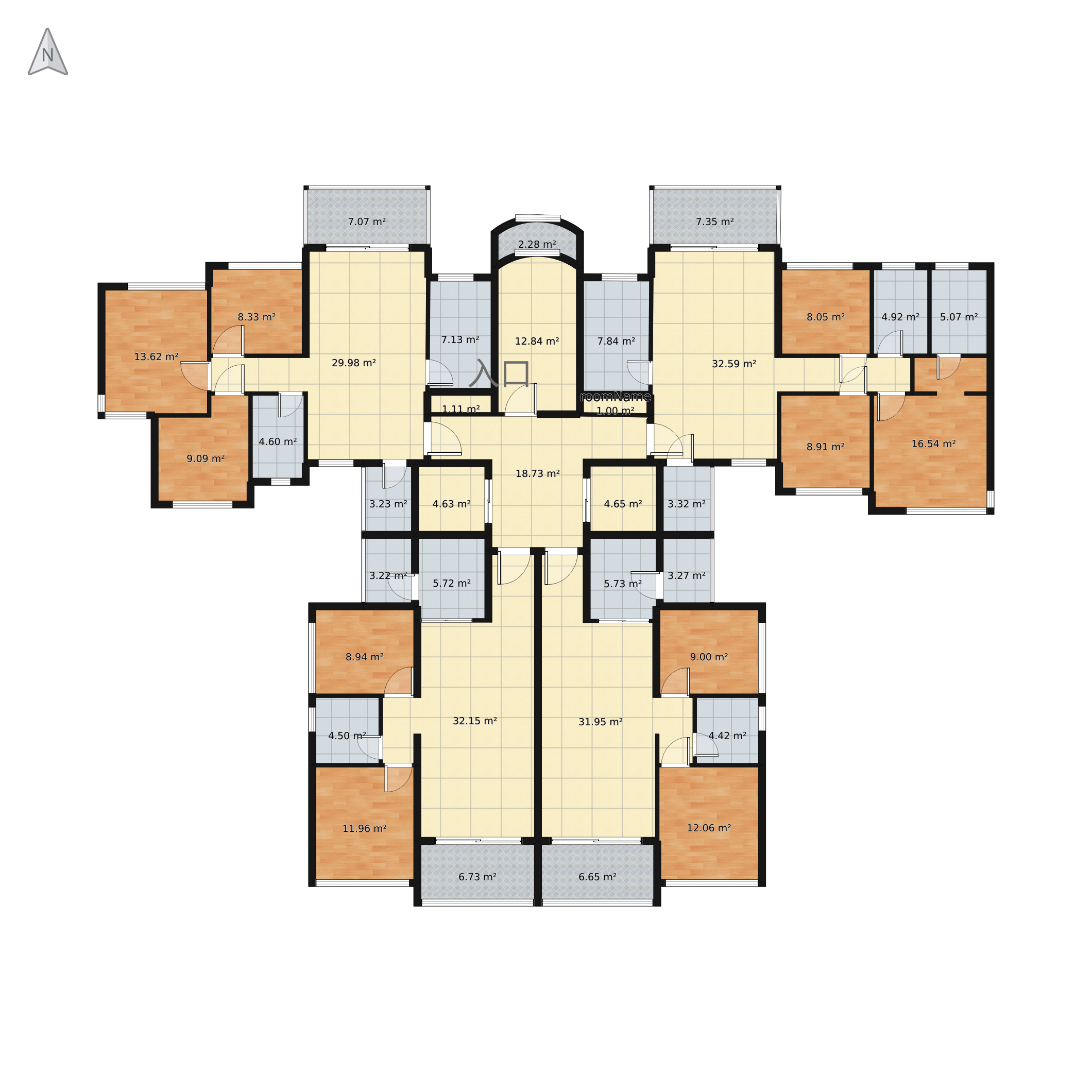 南宁恒大绿洲户型图