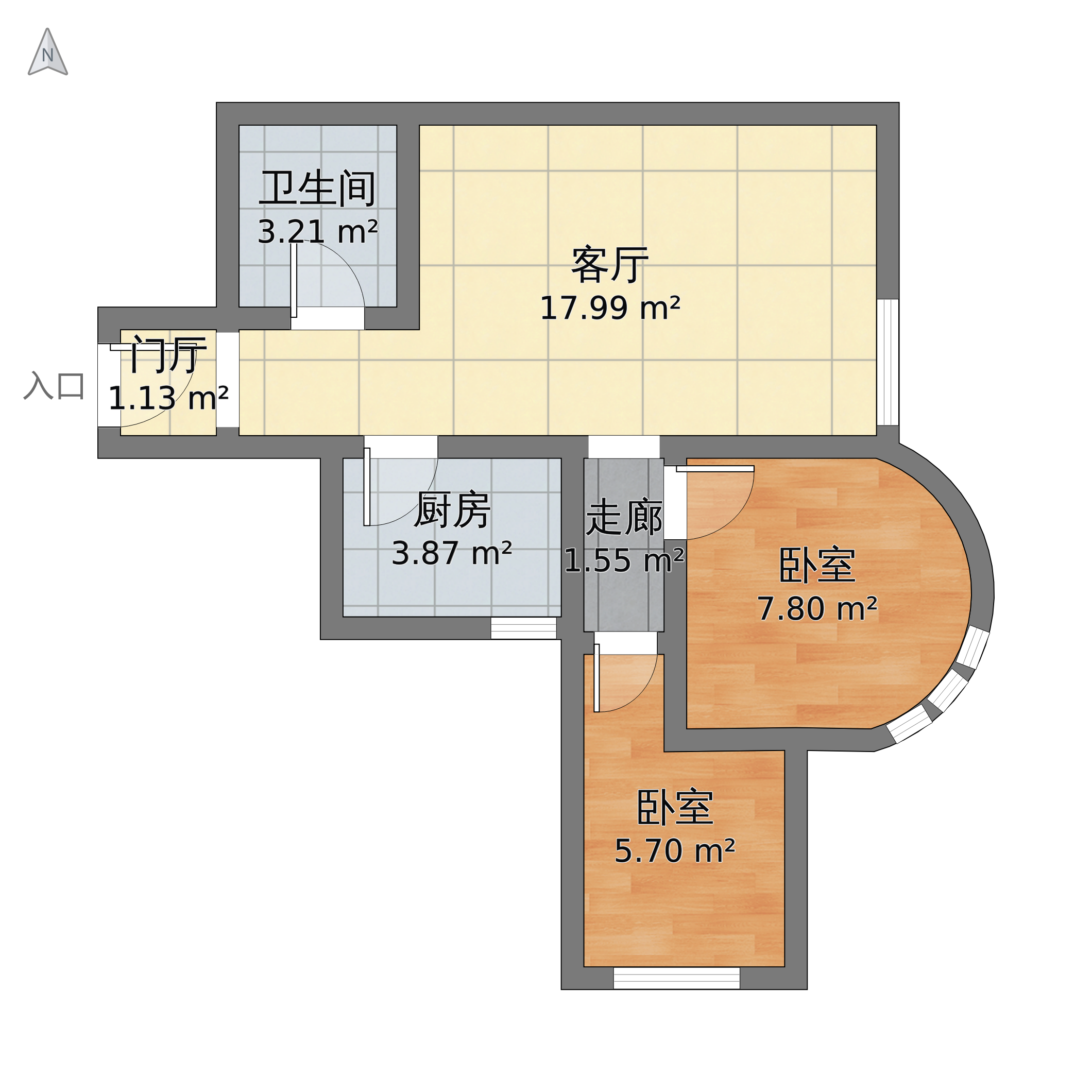 京贸国际城西区户型图