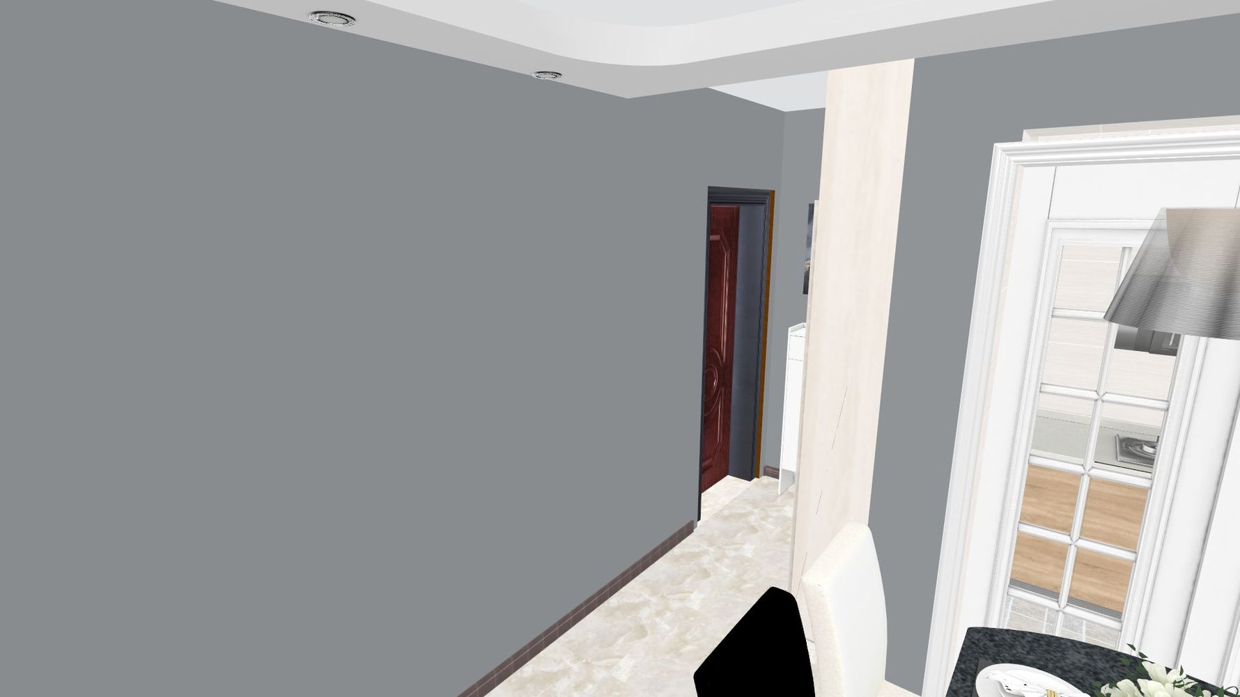 其它风格三室两厅装修设计效果图