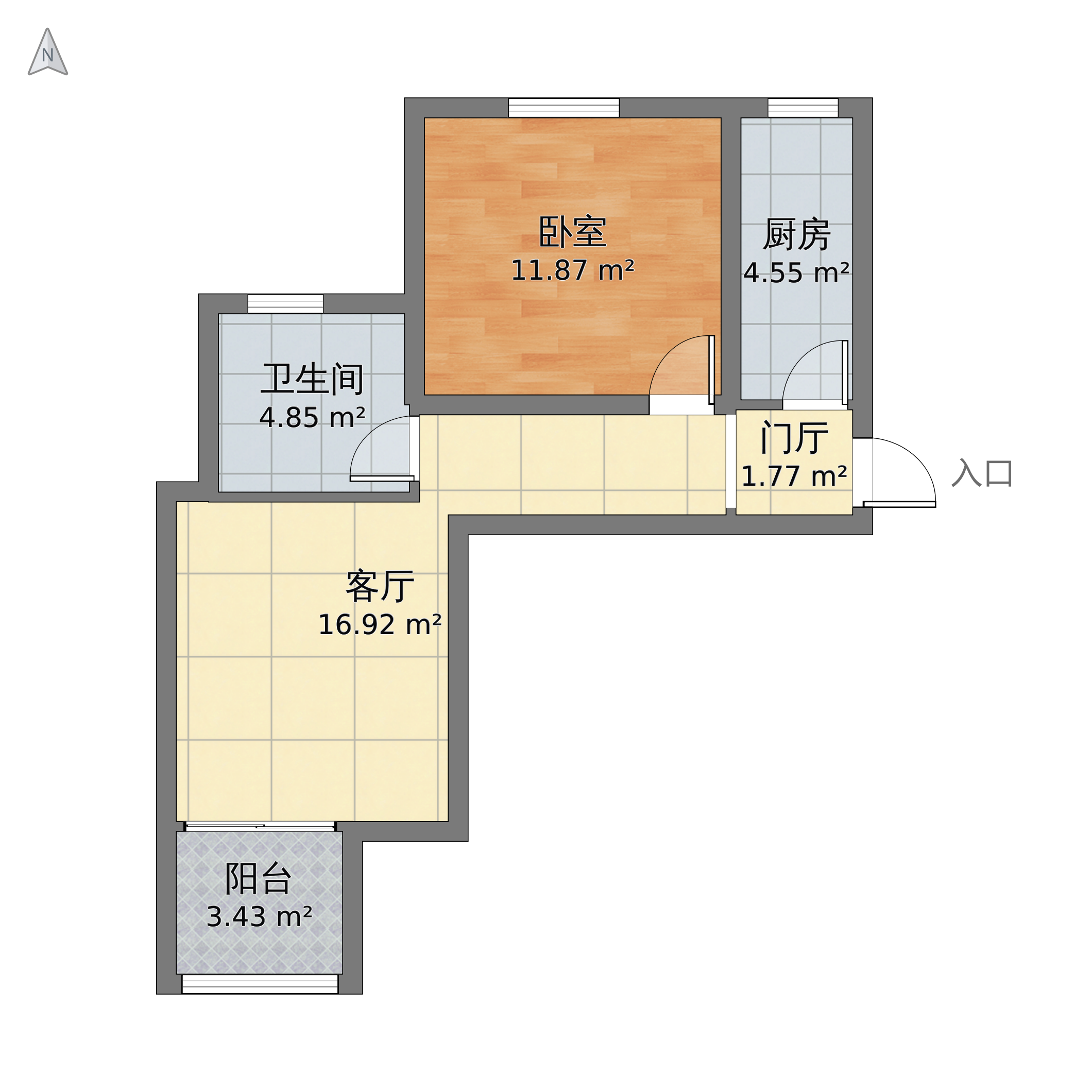 馨佳园十一街坊户型图