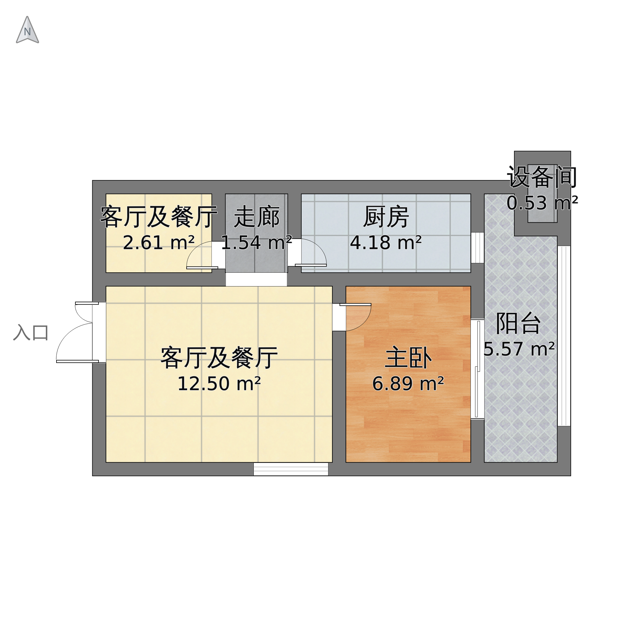 康德国会山户型图