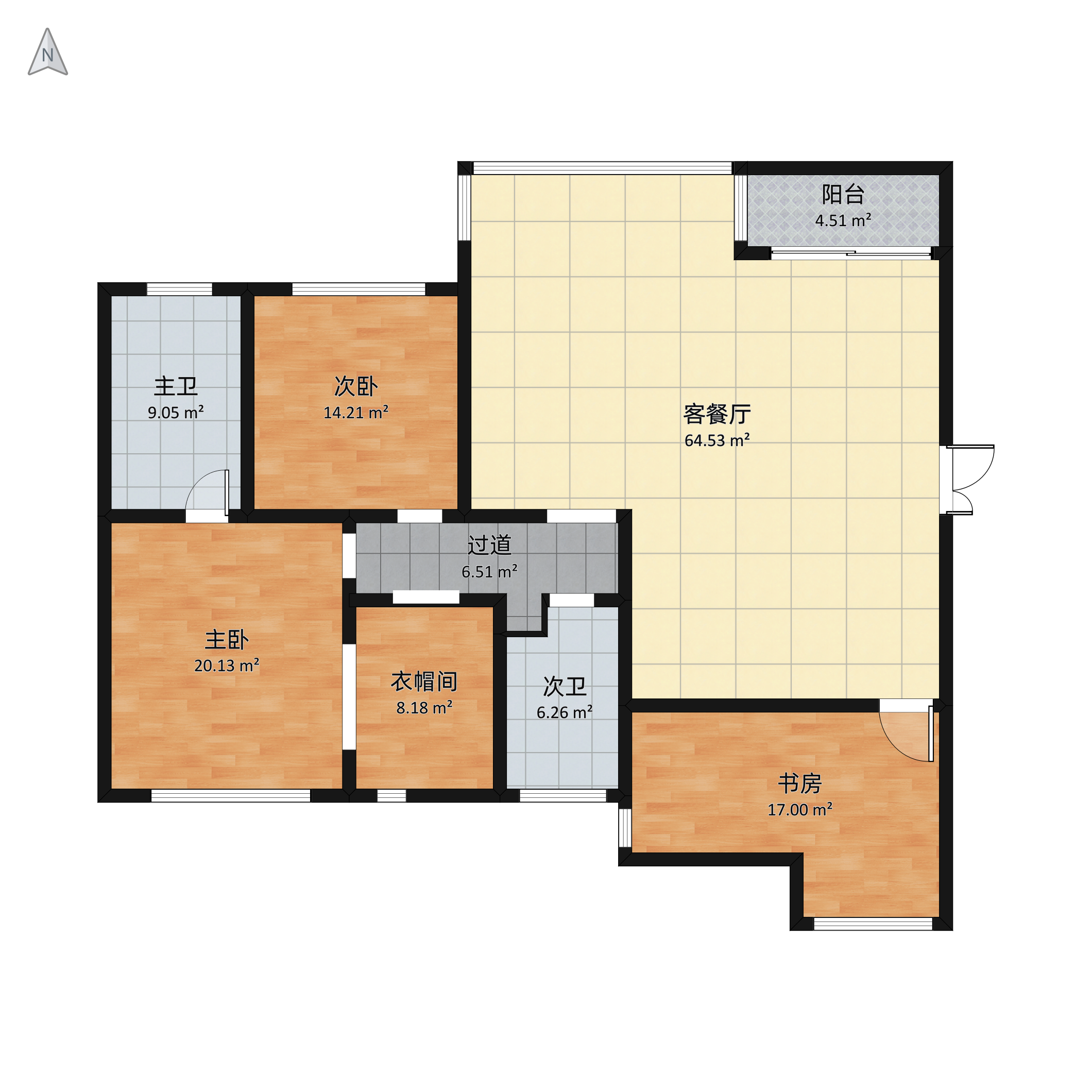 3室2厅2卫