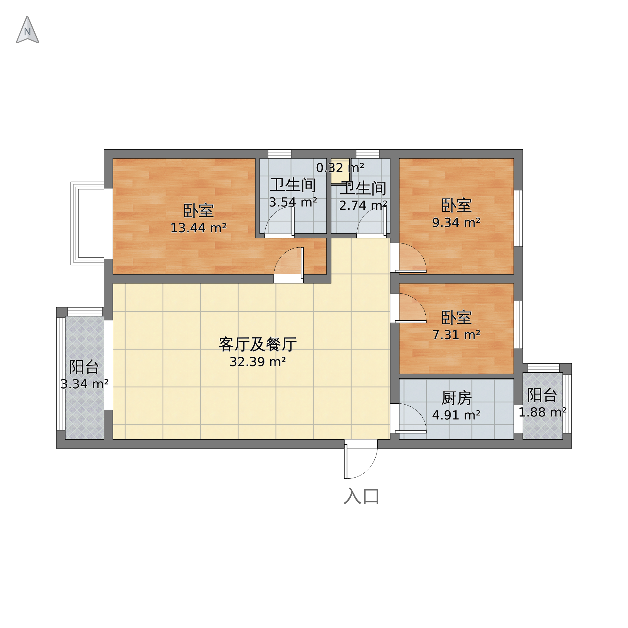 天成明月洲户型图