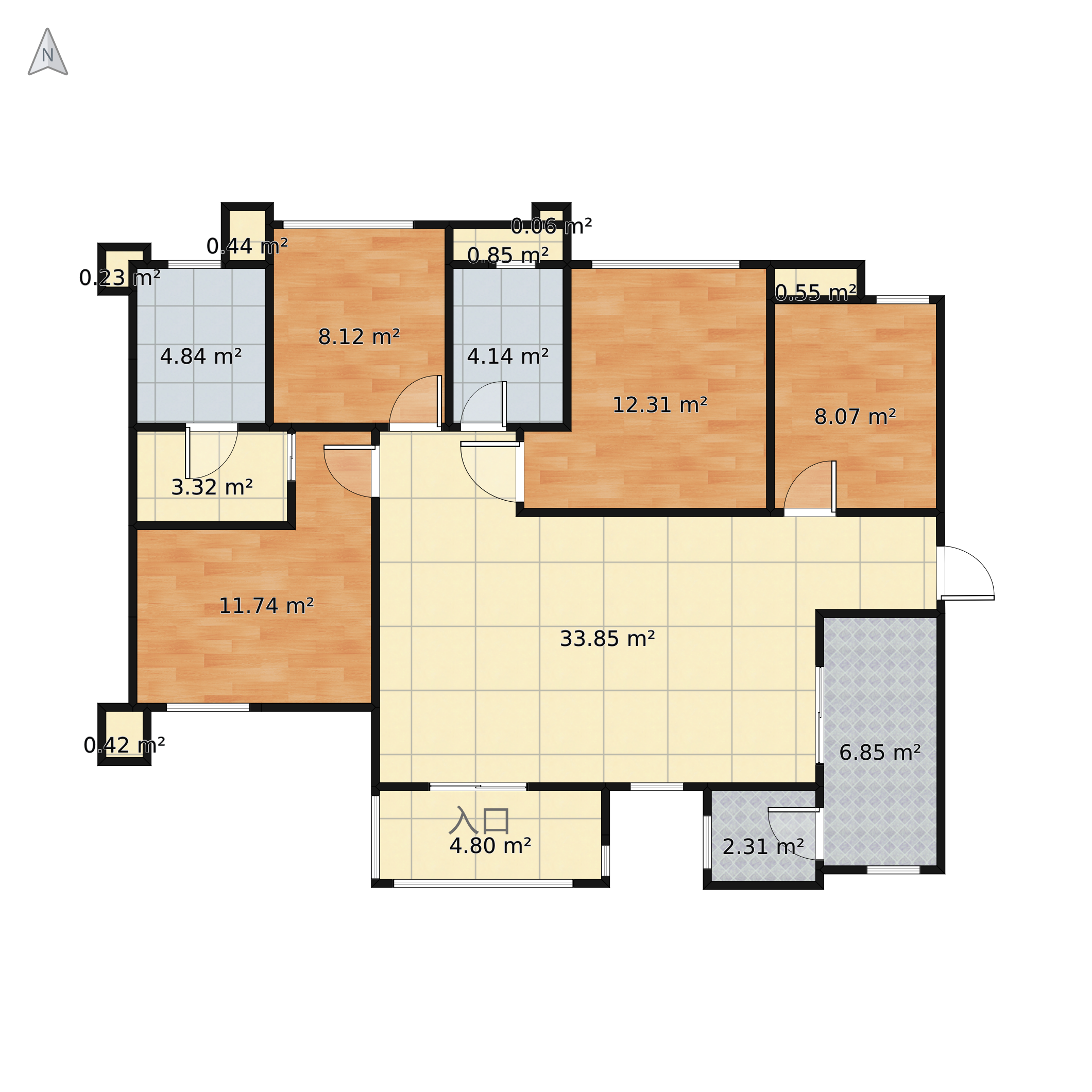 华润二十四城户型图