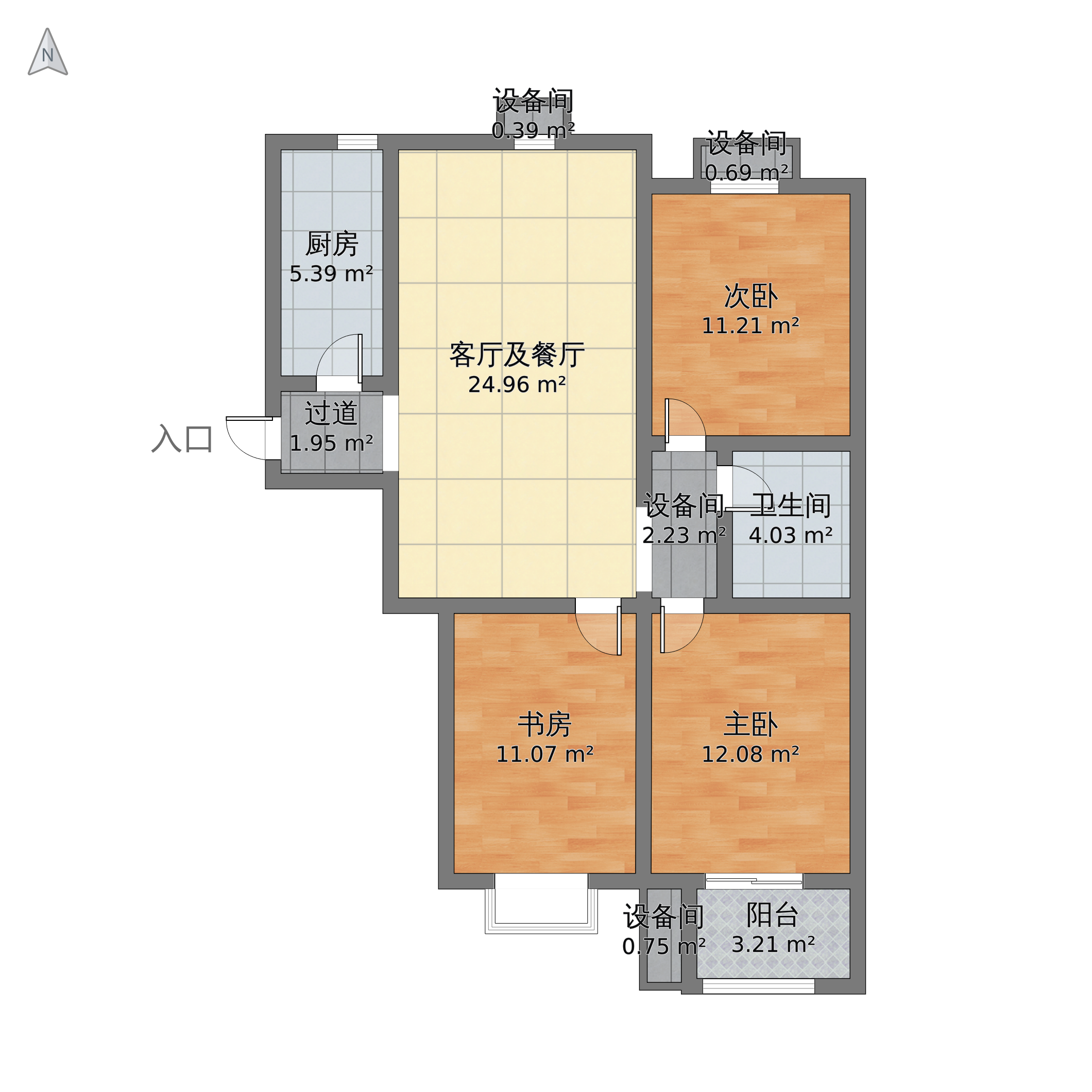 天鸿国际户型图