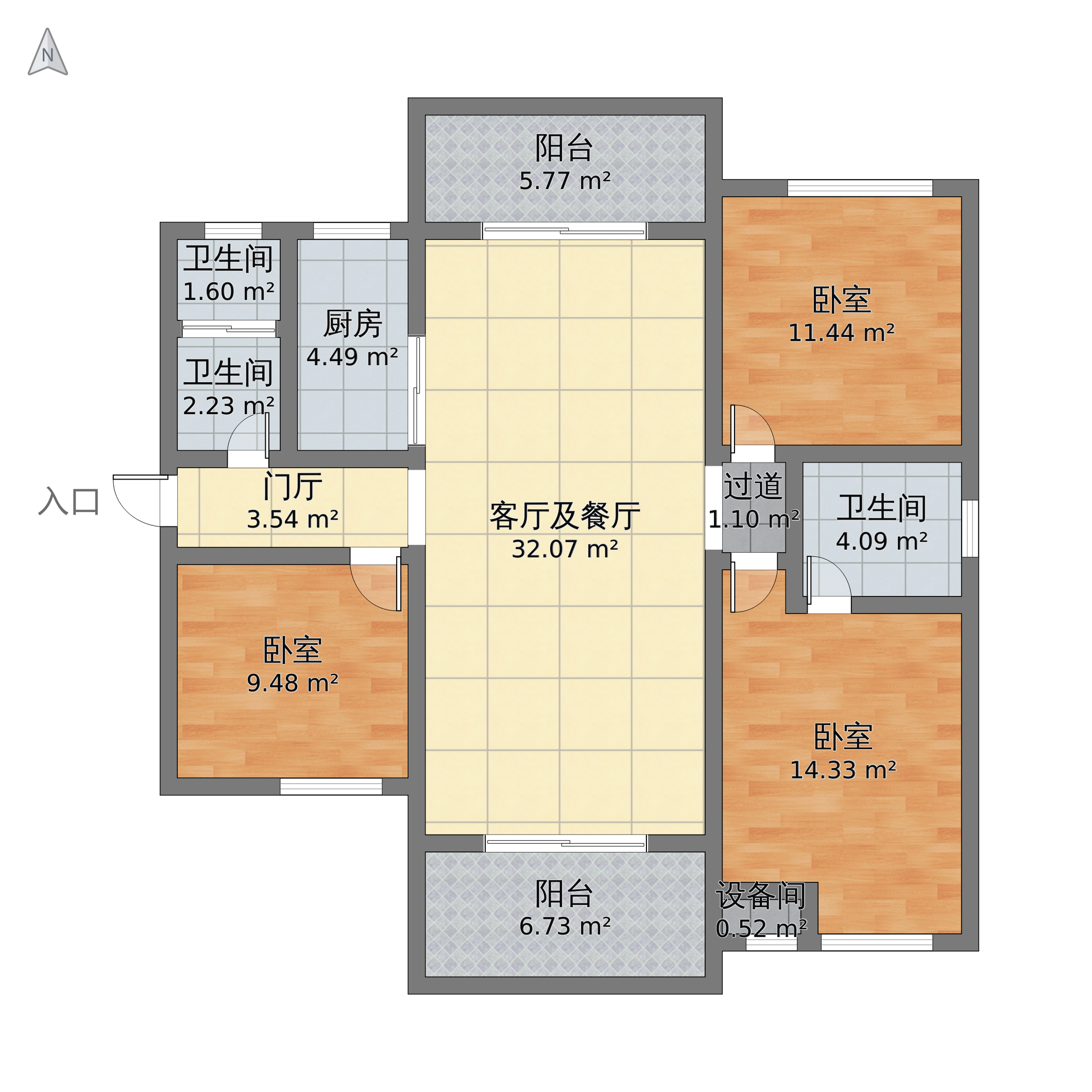 嘉泰银河湾户型图