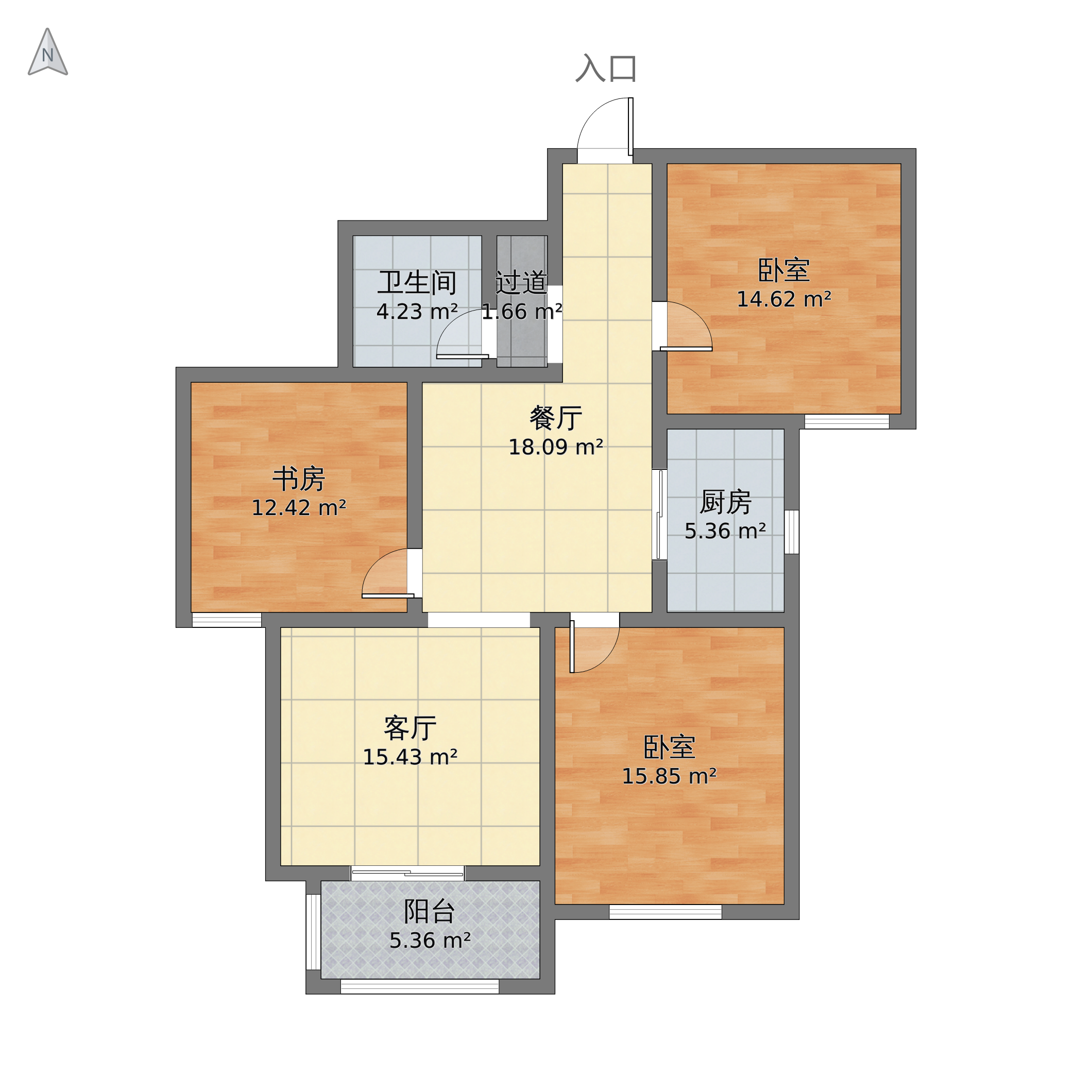 状元府邸户型图