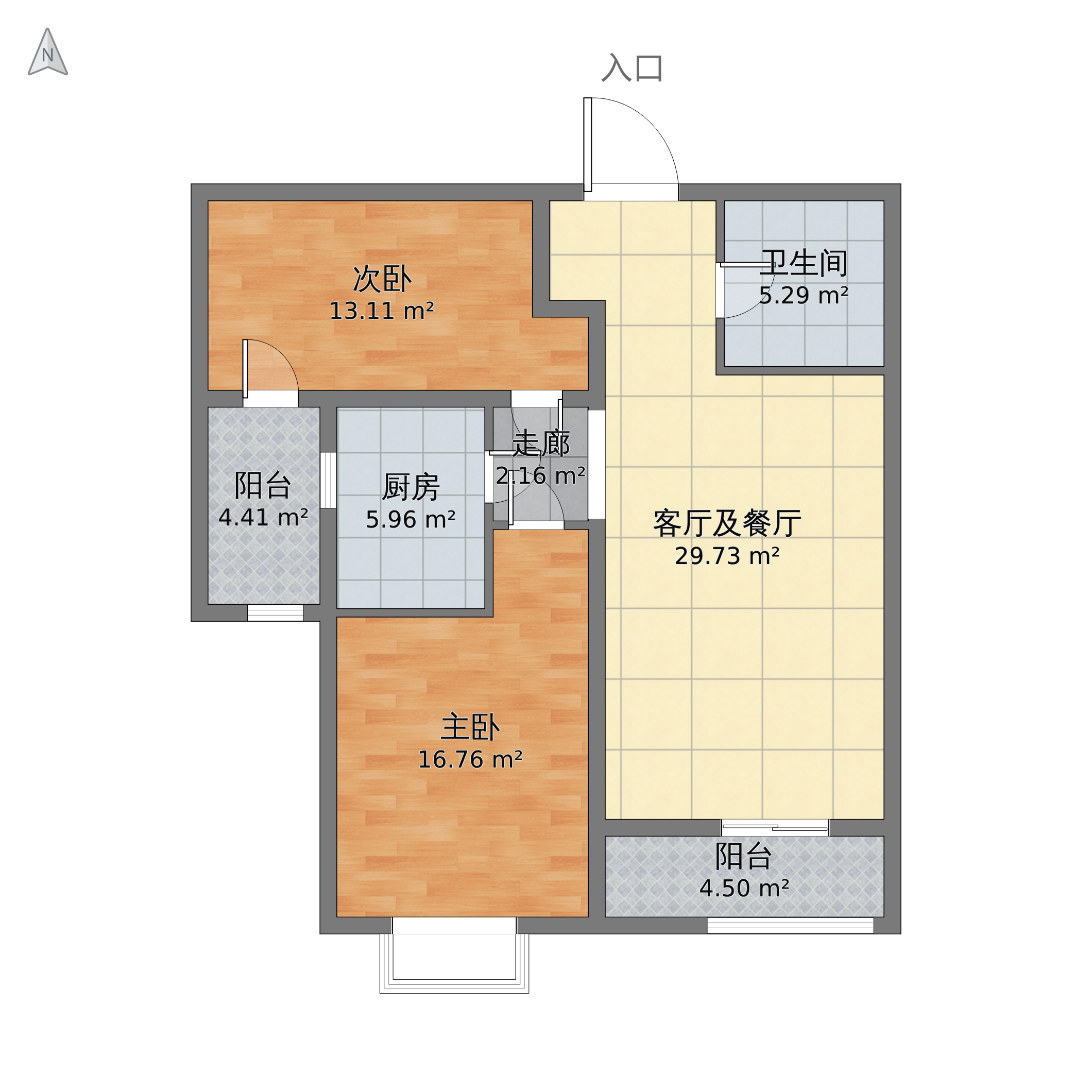 金城和园户型图