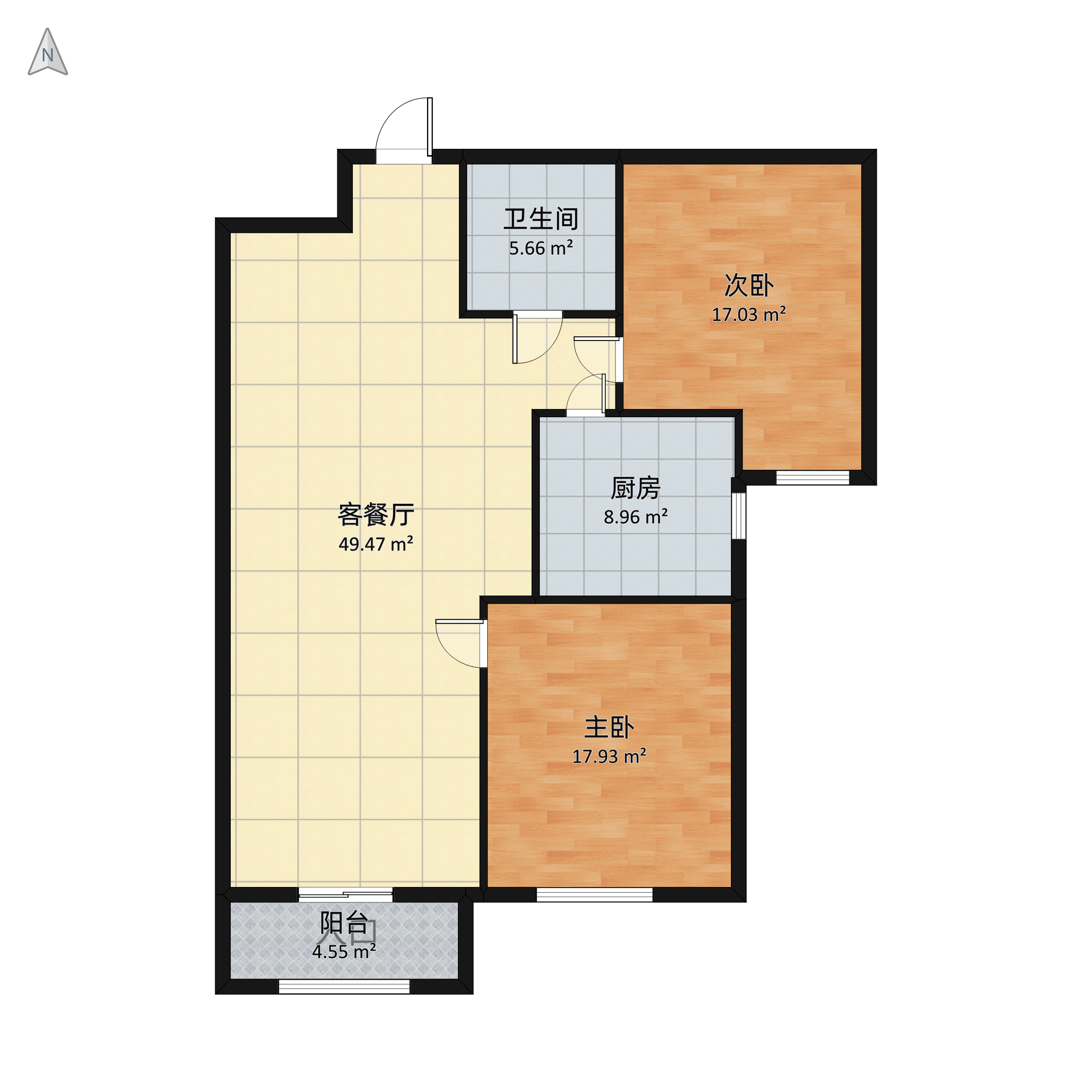 京汉汉东方名苑户型图