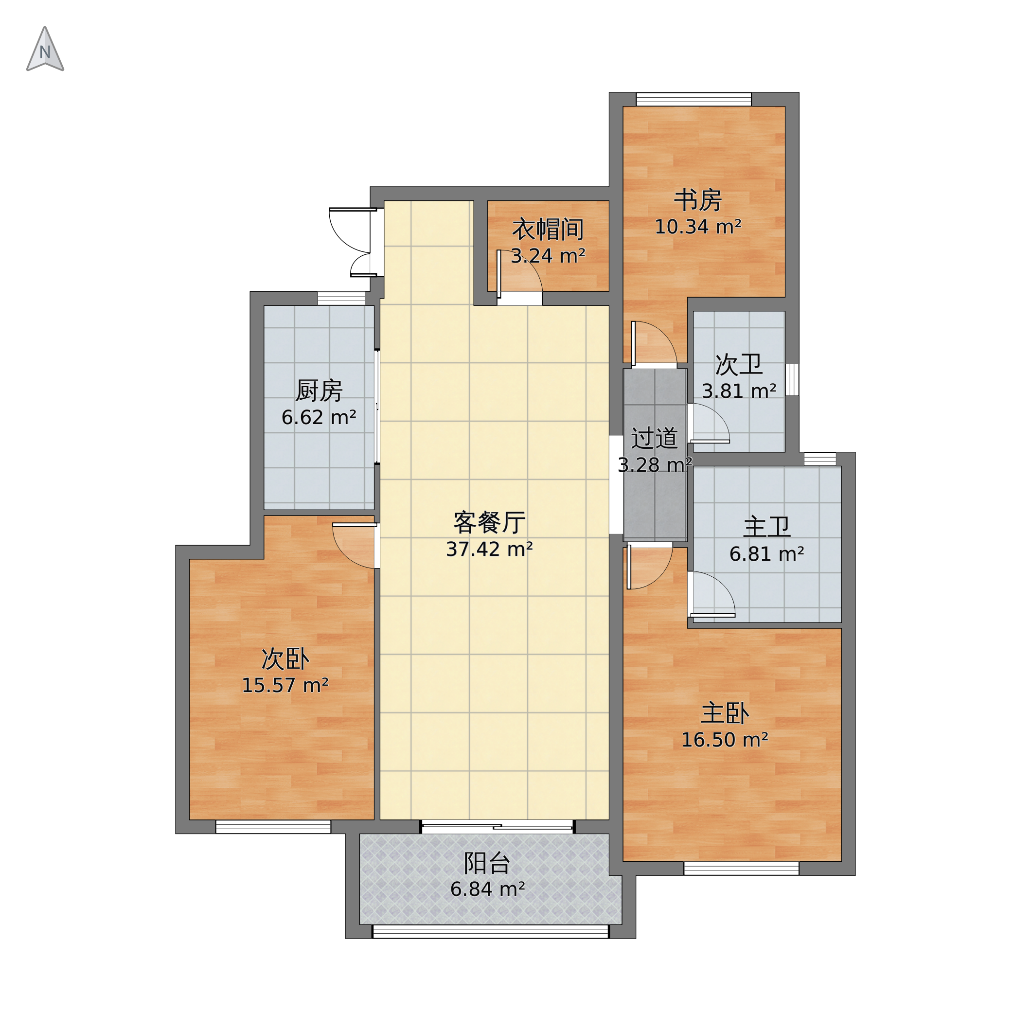 金色漫香苑户型图