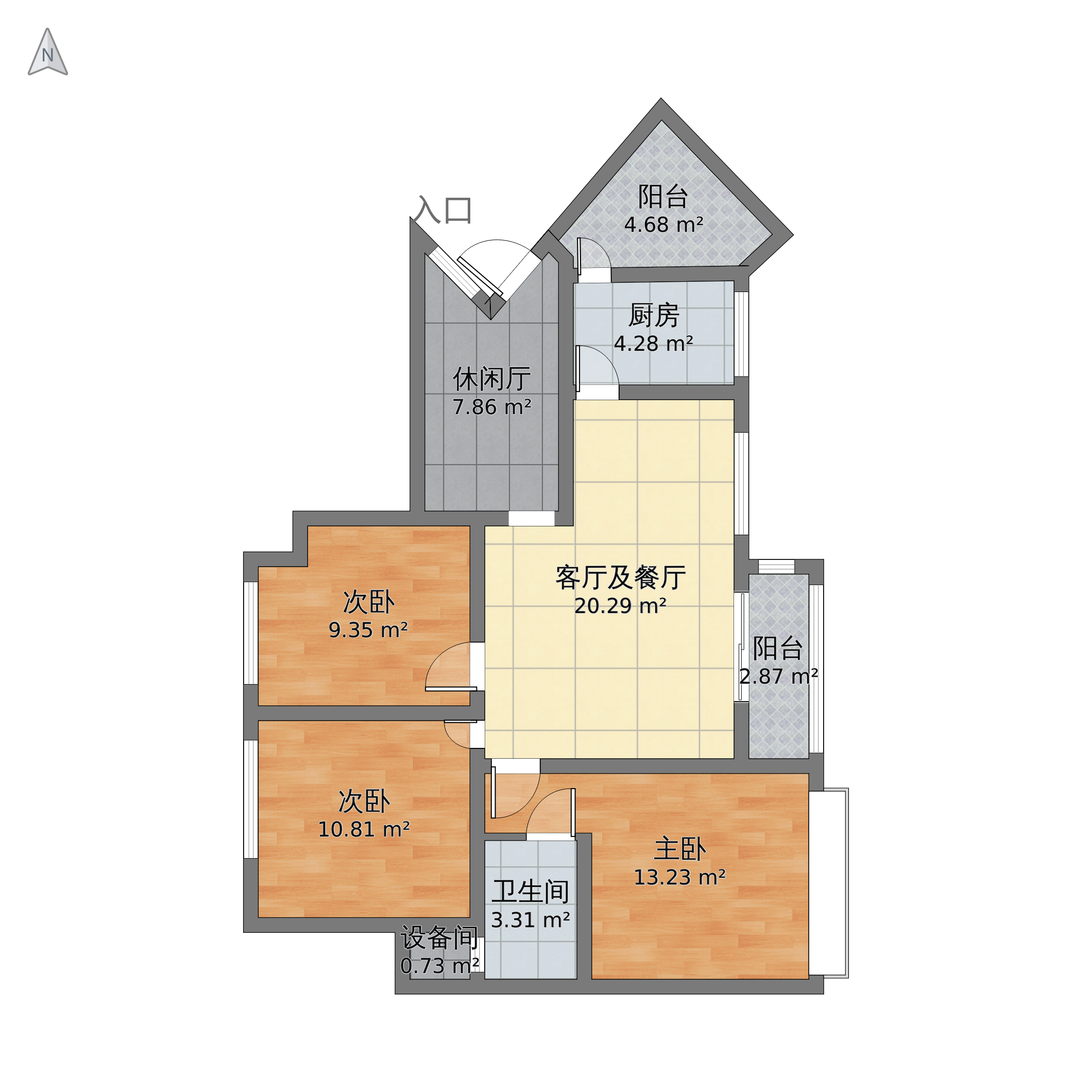 领地·国际公馆户型图