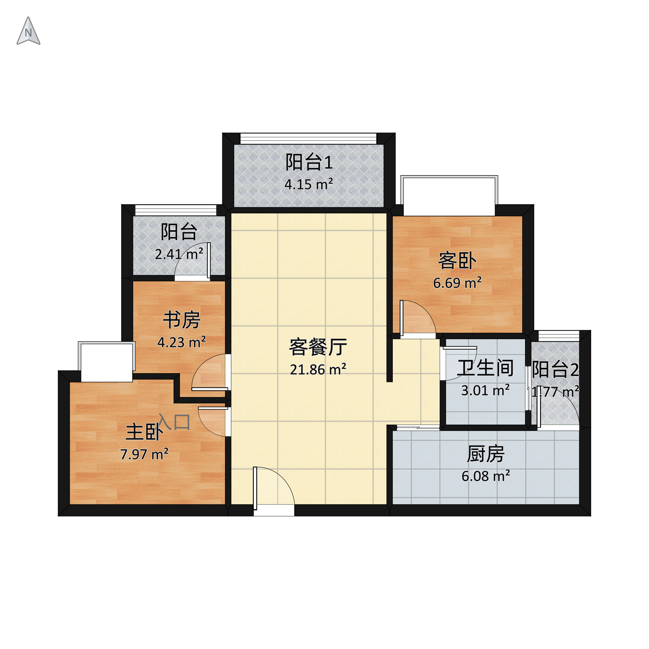 启迪协信星澜汇户型图