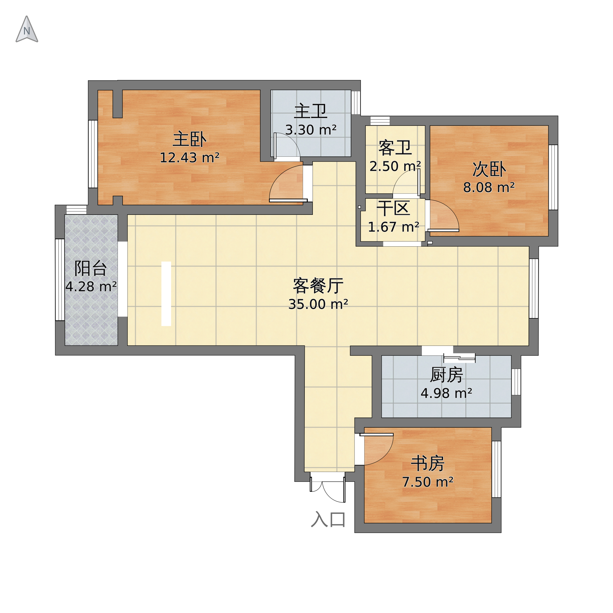 象湖壹号户型图