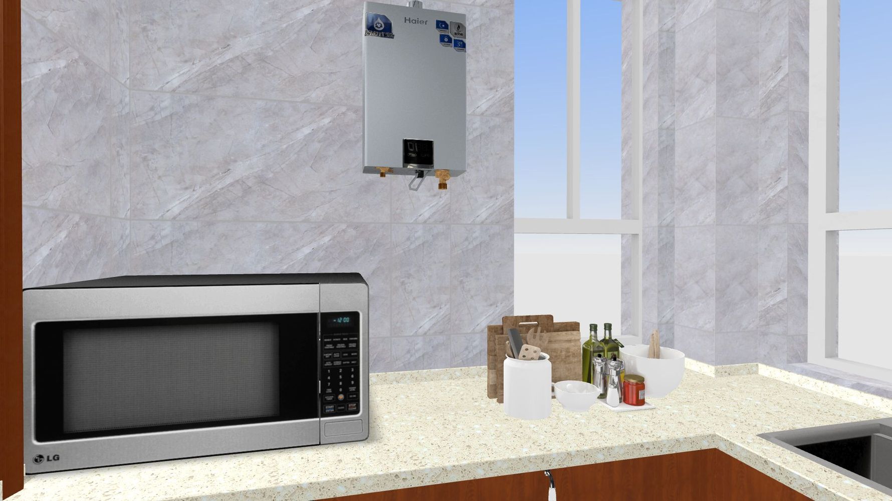 其它风格三室两厅装修设计效果图