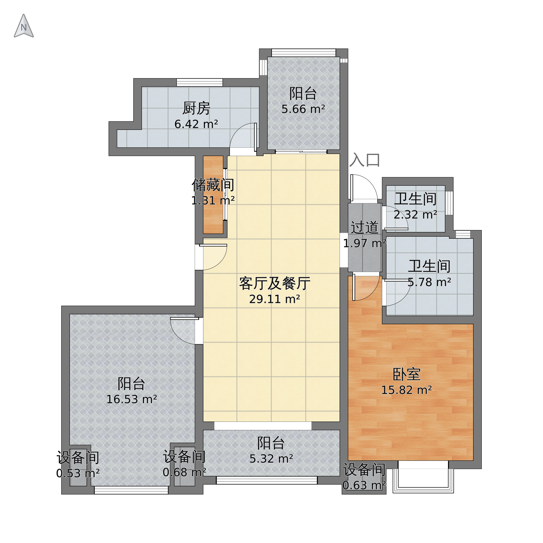 三湘四季花城户型图