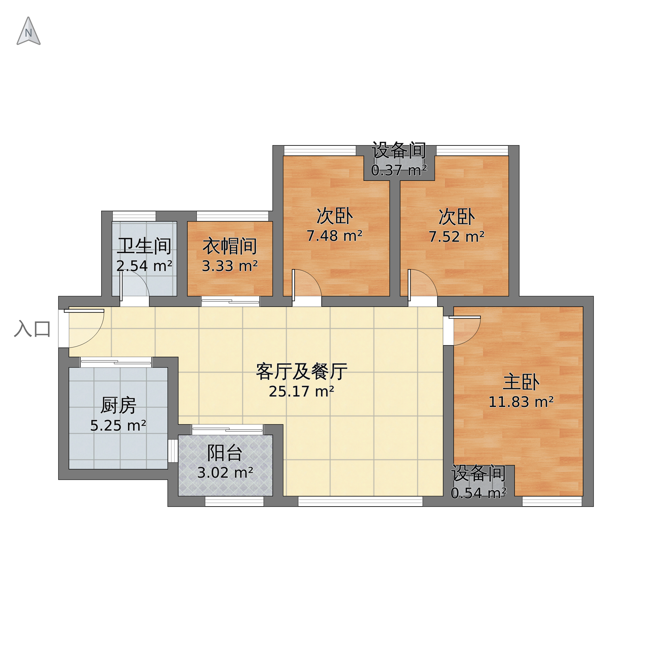 藍光錦繡城戶型圖