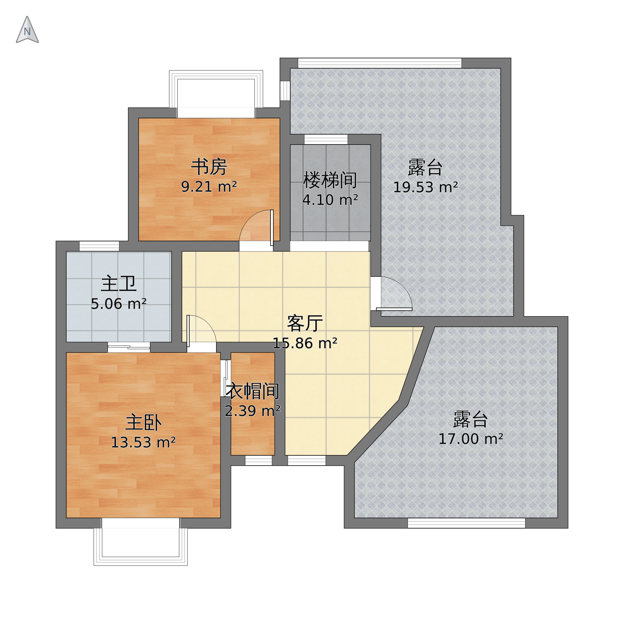 檀溪谷小区户型图