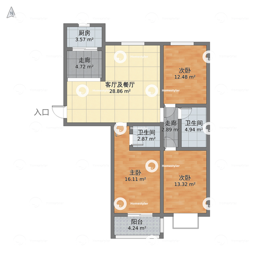 恒顺世纪中心户型图