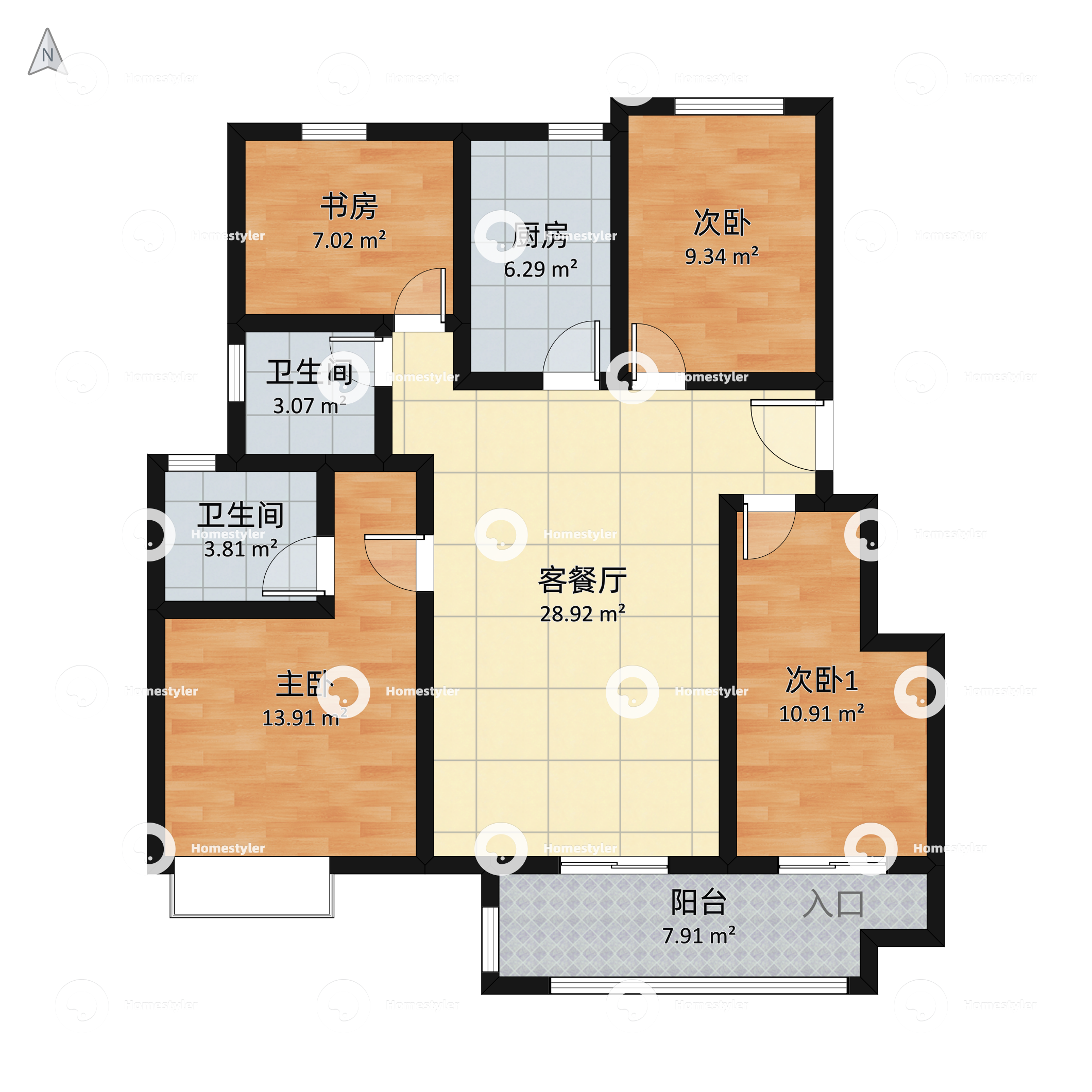 金科·集美嘉悦3室1厅2卫 0m