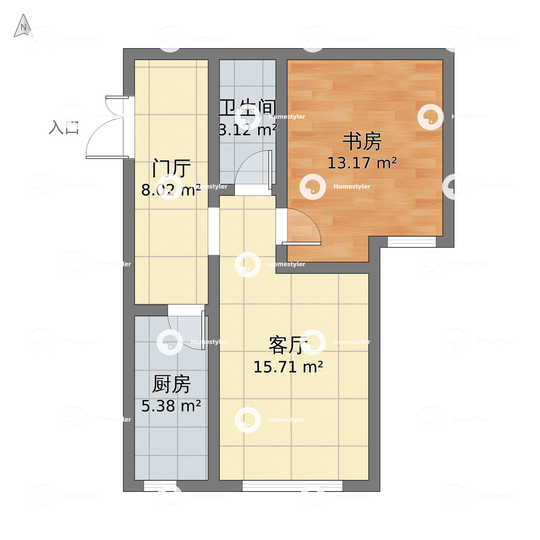 金源财富广场1户型图