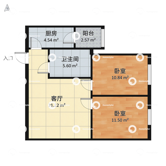和平街十三区户型图