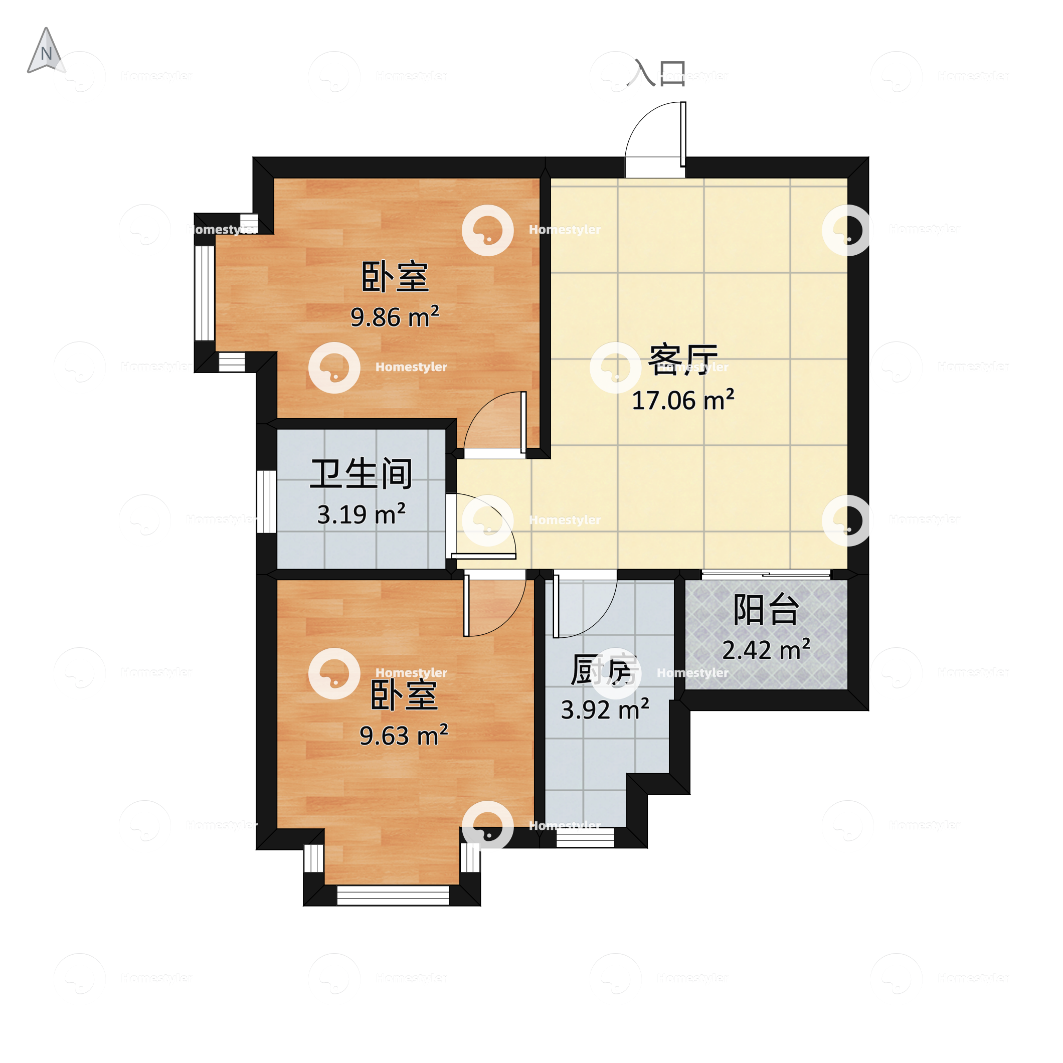 格力香樟户型图图片