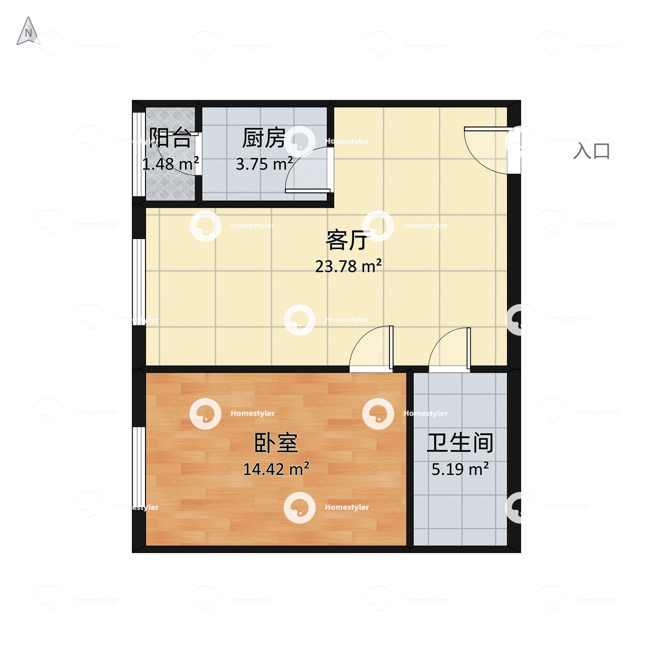 橄榄城户型图