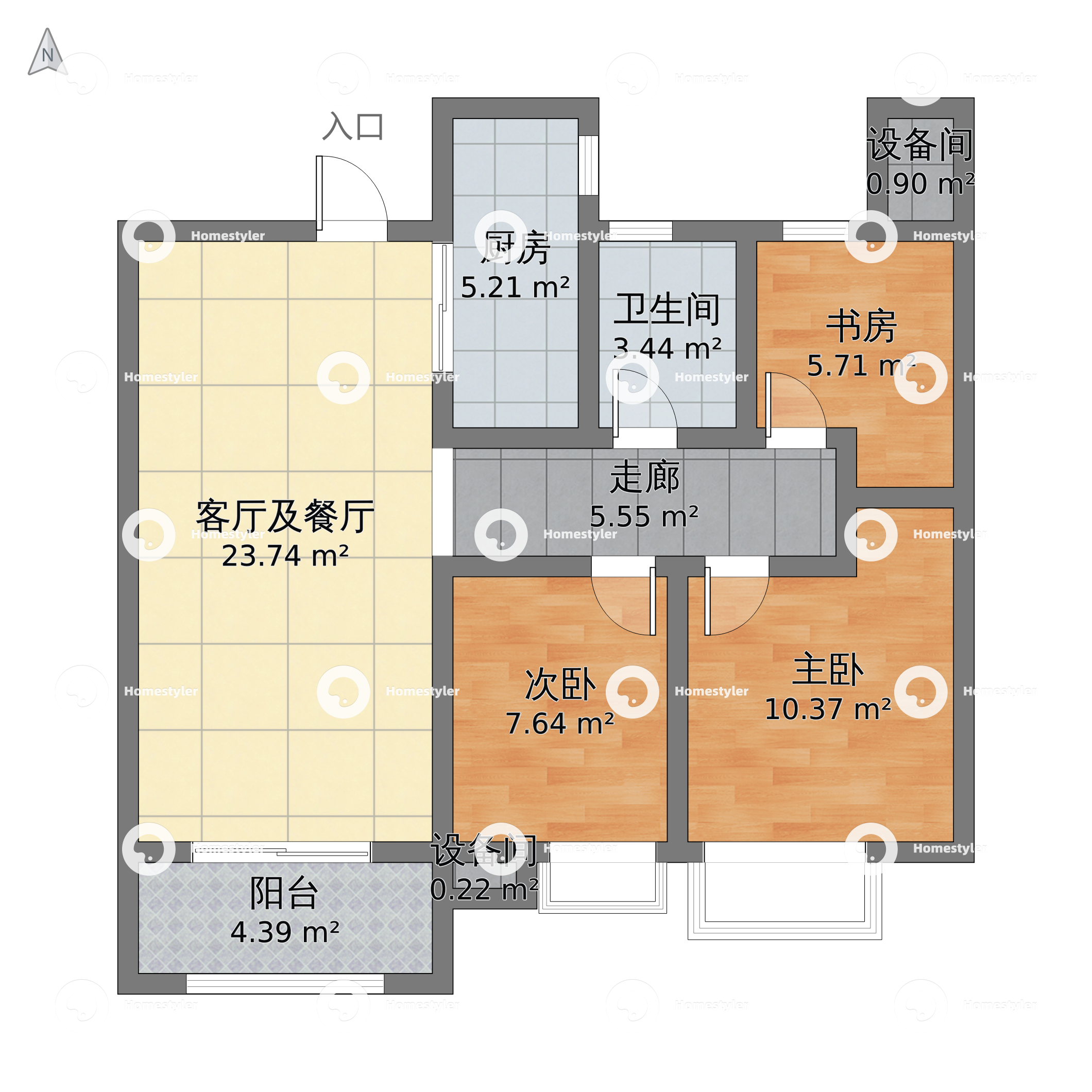 北城世纪城吉徽苑户型图